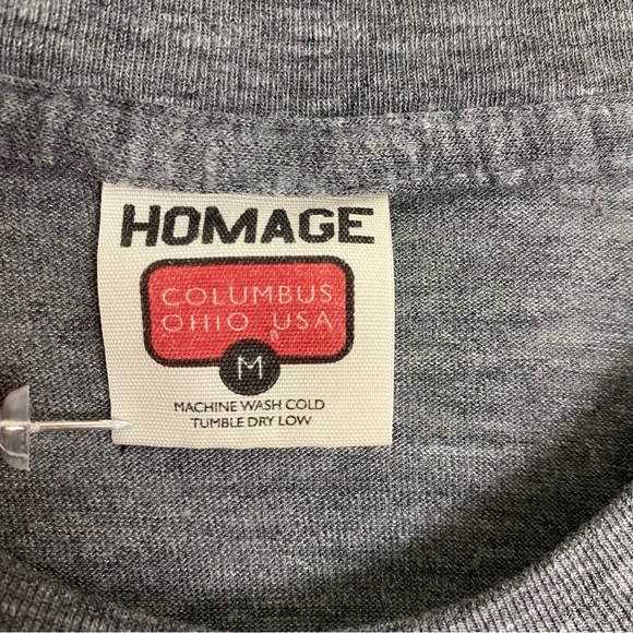 Homage Rubiks Cube Tee Mens Medium Small Unisex Retro Single Stitch Made In USA - Picture 9 of 14